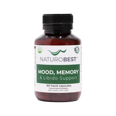 NaturoBest Mood, Memory & Libido Support 60c